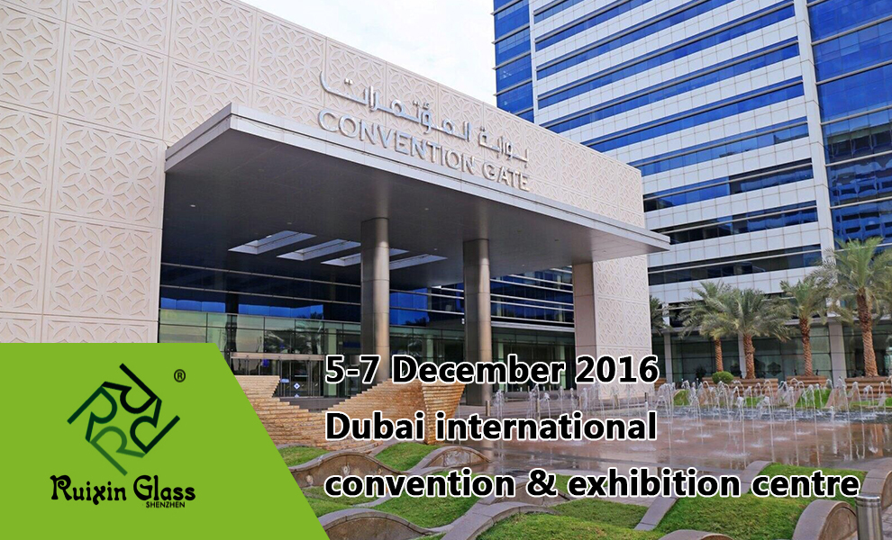 Ruixin Glass Dubai exhibitors