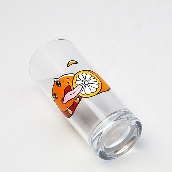 hand painted drinking glasses