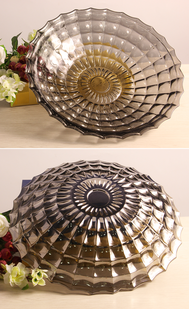 Hot sales mercury glass plate and electroplating glass plates for fruit