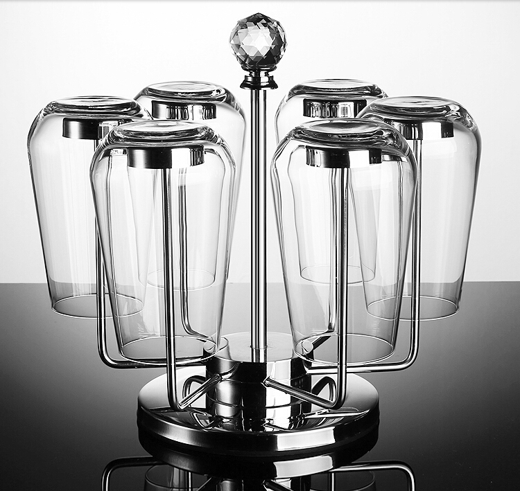 Why drink with a glass cup of water?