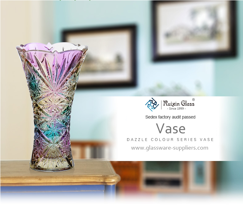 small glass vases