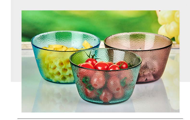 glass salad bowls