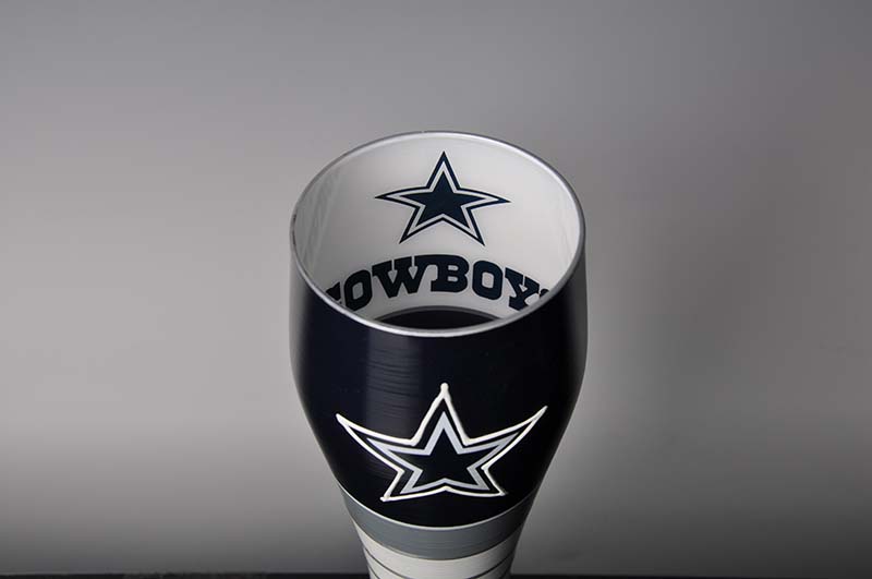 OME hand painted glassware customized painted wine glasses unusual wine glasses