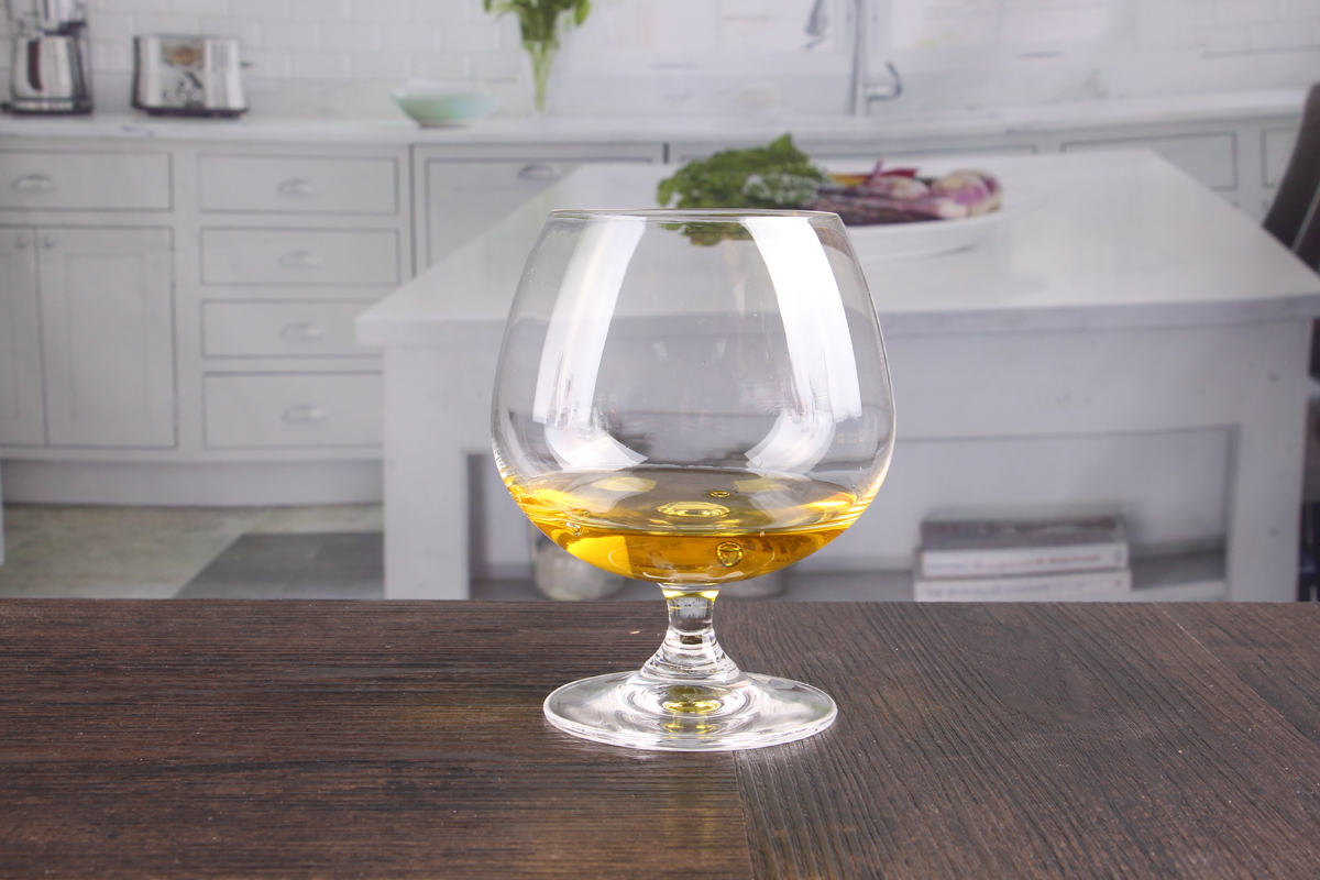 Lead free brandy glasses