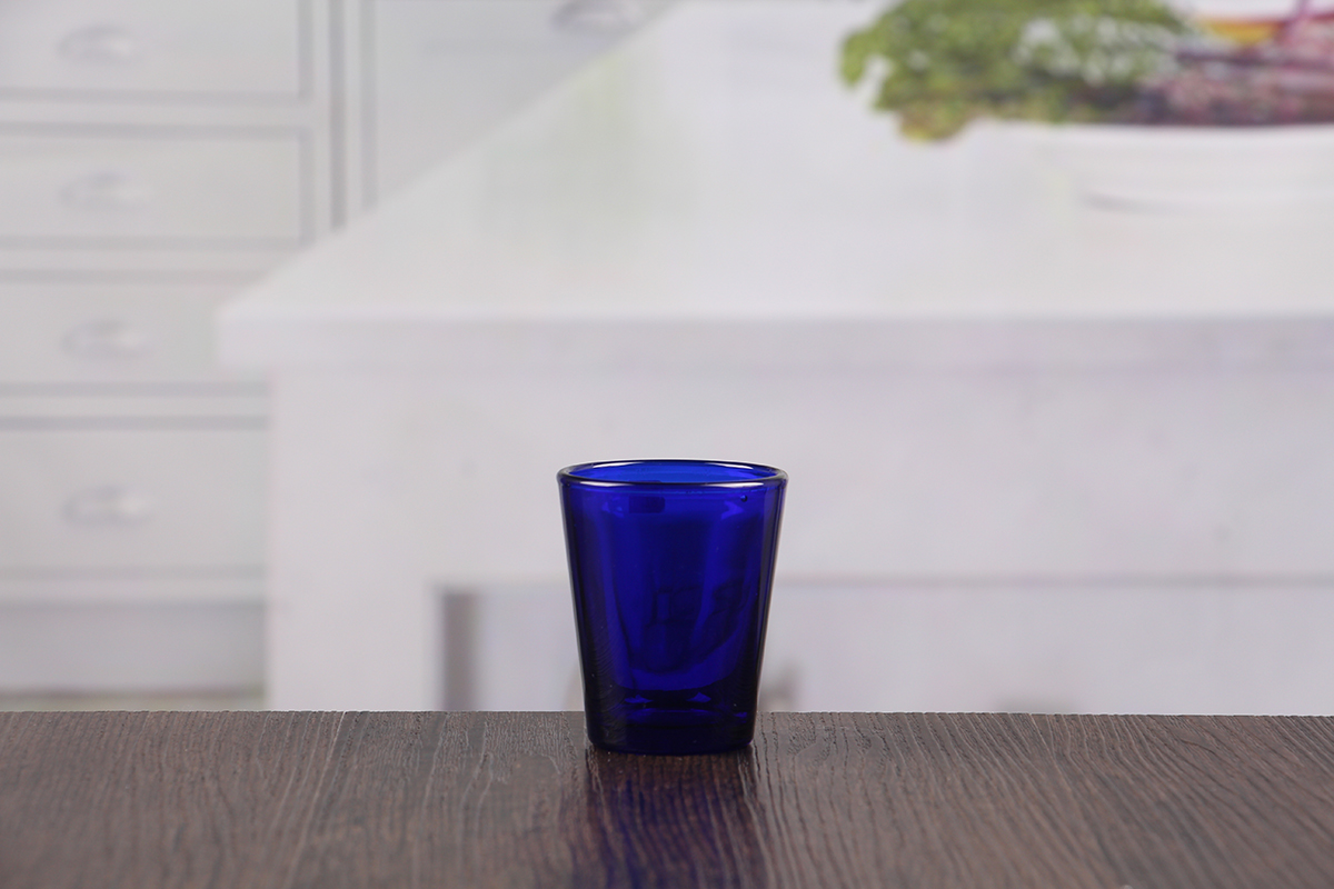 Blue Personalized Shot Glasses