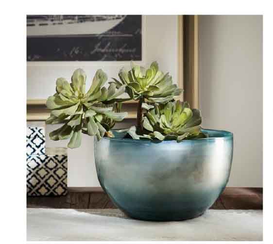 Glass bowl vase