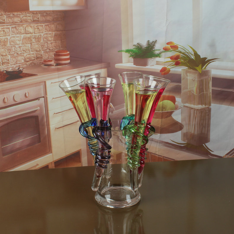 beach champagne glass