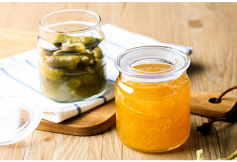 glass jar with lid wholesale