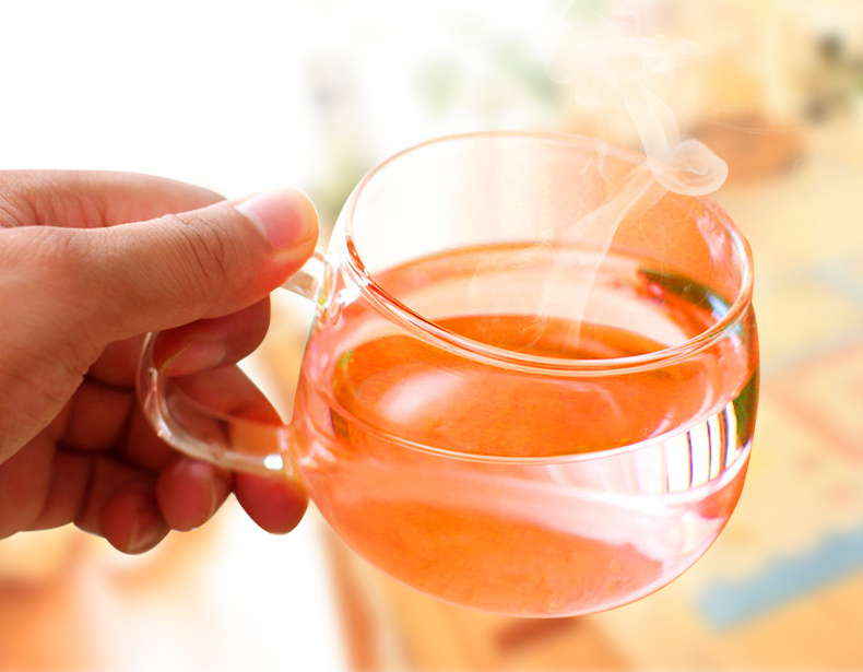 transparent tea cups