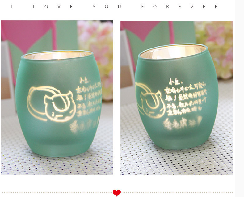  colorful candle holders 