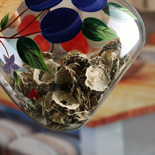 Airtight glass jar with lids