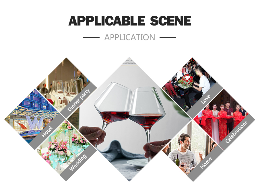 10 Customization Gold Rimmed Wine Glasses