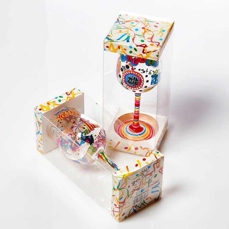 christmas wine glasses crafts