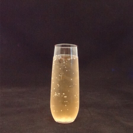 stemless champagne flutes