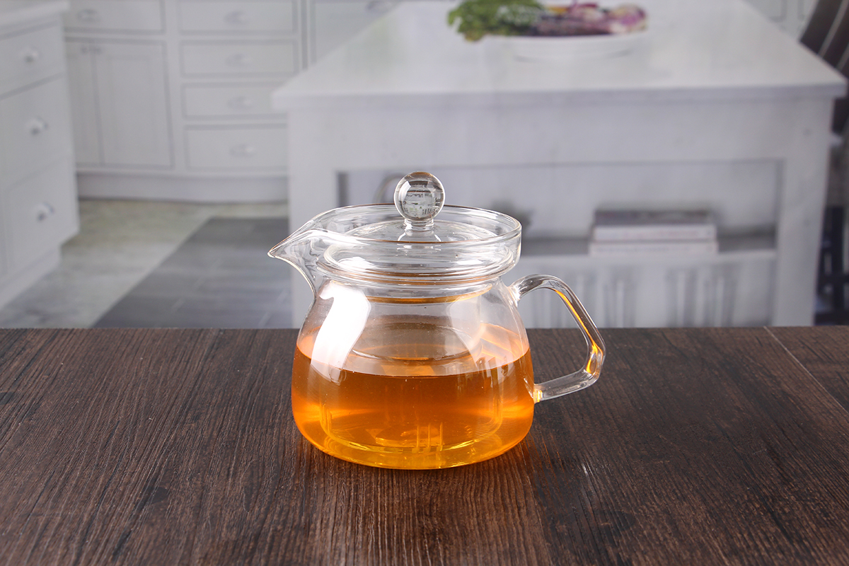 Borosilicate glass teapot infuser