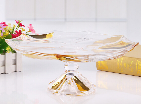 Creative Crystal Glass Fruit Plate