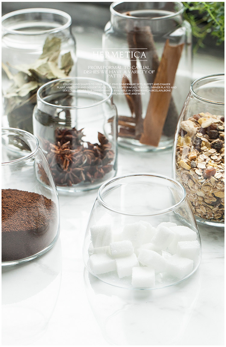 clear glass jar