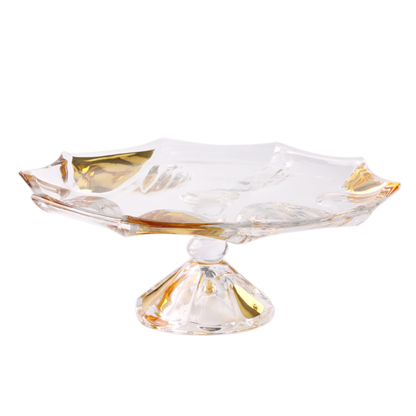 Creative Crystal Glass Fruit Plate