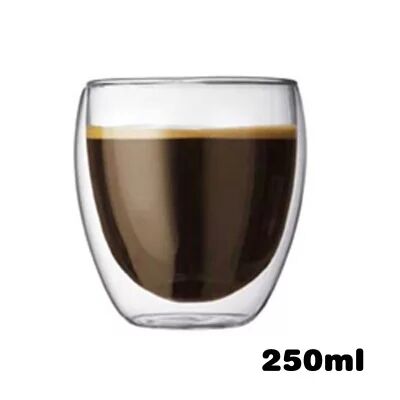 Borosilicate glass cups