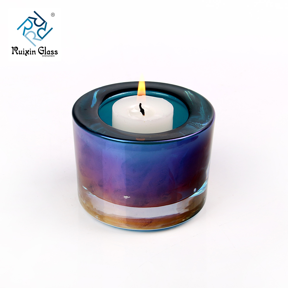 China decorative glass candle holders photos