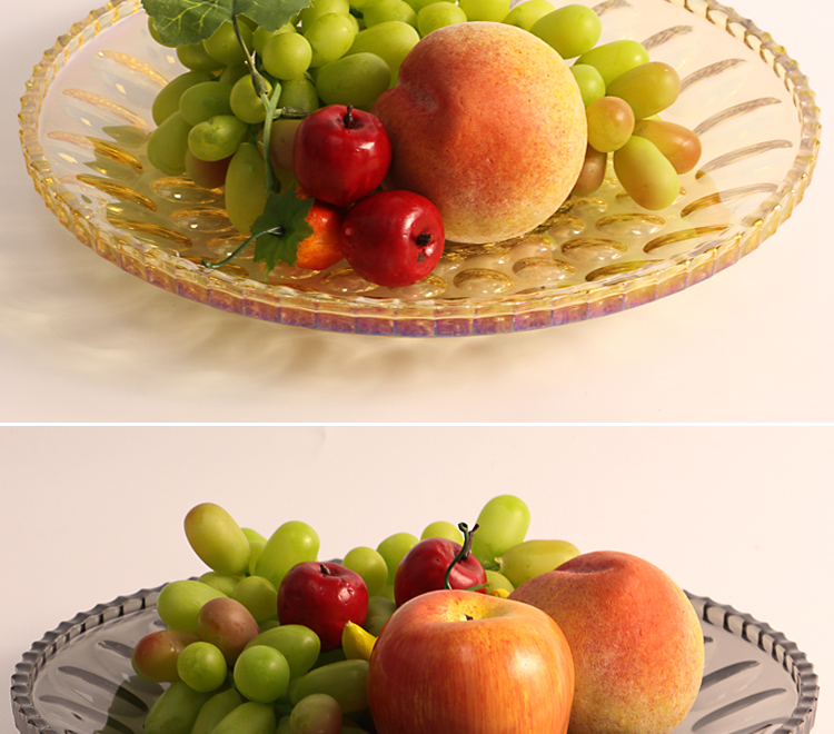 electroplated glass plate