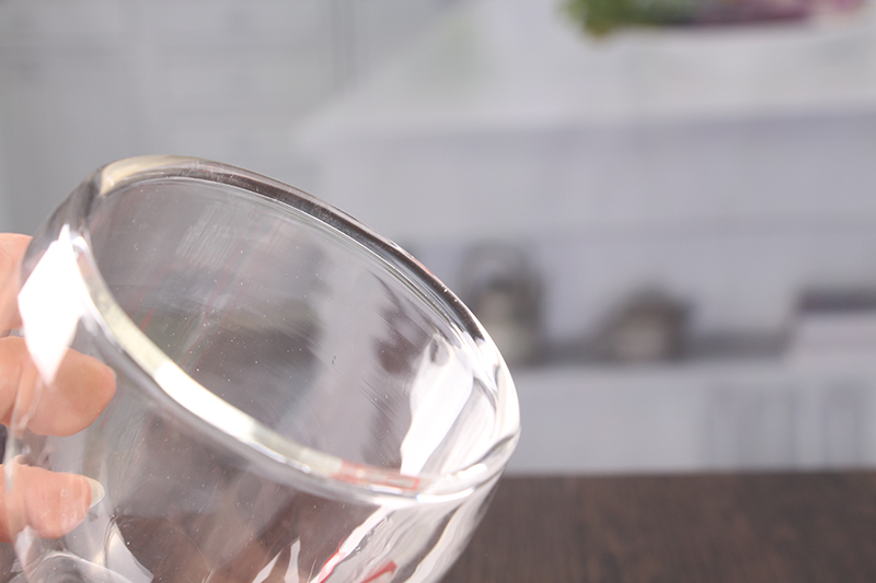 Hand blown Double Wall Glass Cups