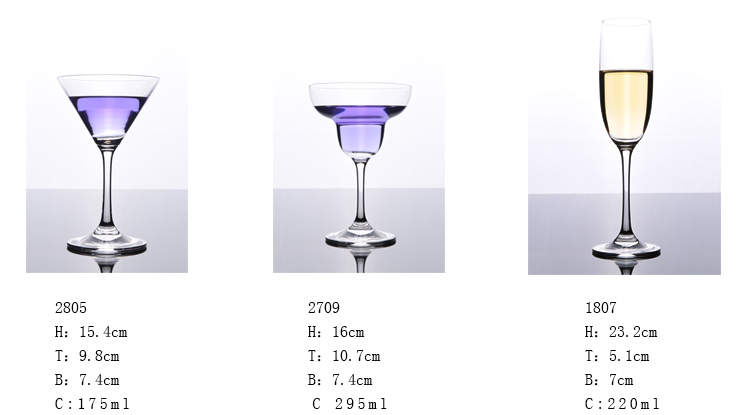 margarita cocktail glasses