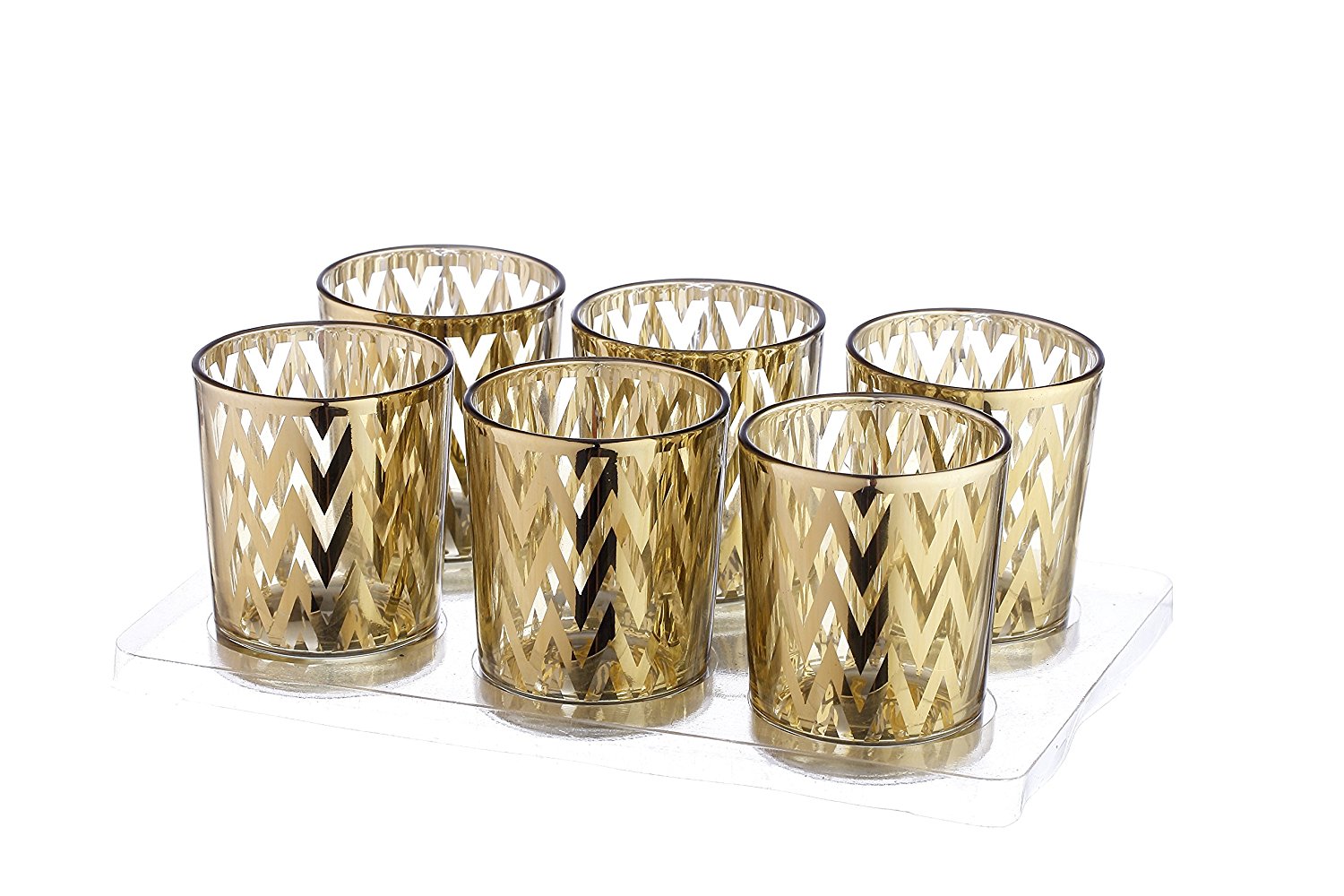 CD031 Glass Candle Holders Personalised Customization