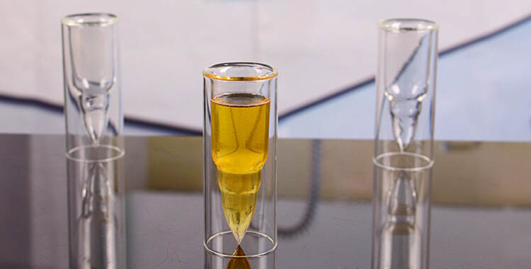 Bullet shot glass
