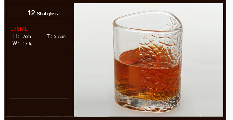 Customizable shot glasses