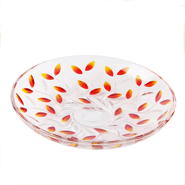 large glass serving bowl