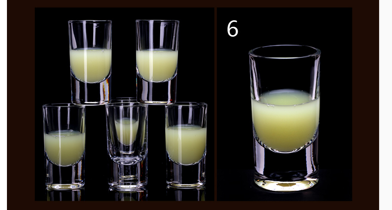 Customizable shot glasses