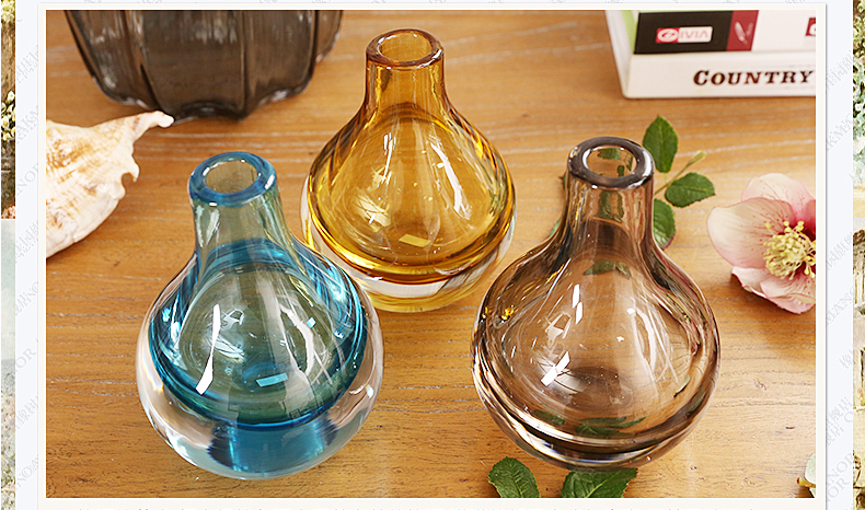 blown glass vases
