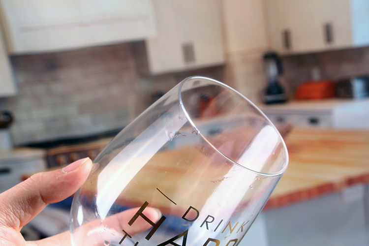 Glass Wine Tumbler
