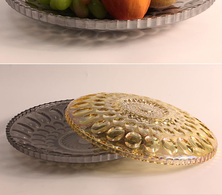 electroplated glass plate