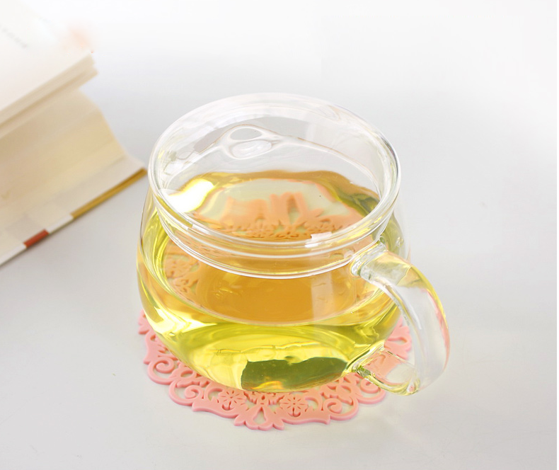 glass tea cups with handle