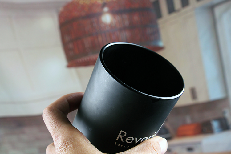 Black candle holders