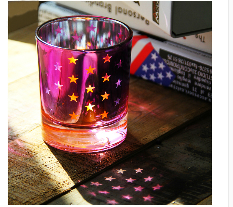 silver candle holders