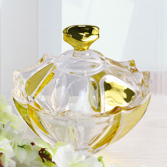 Gold Decorative Dried Fruit Bowl