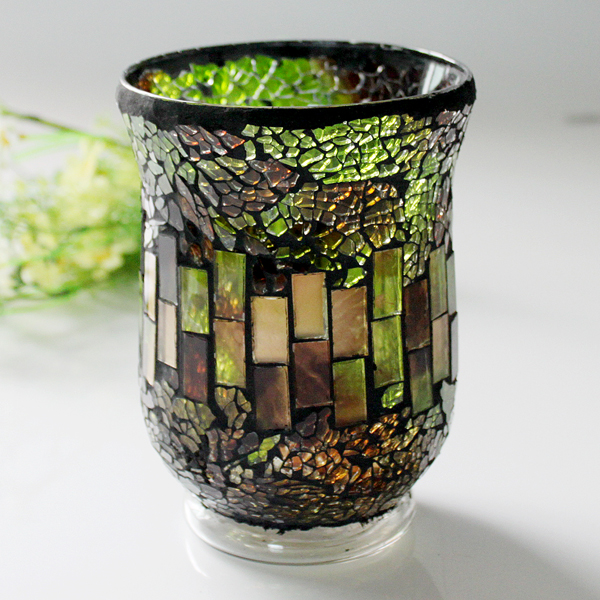  mosaic candle holder