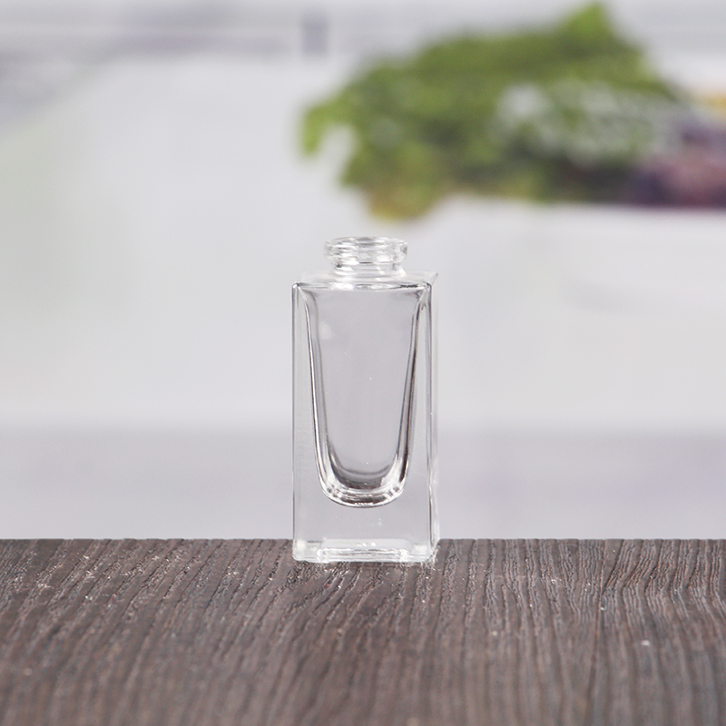 small glass bottle