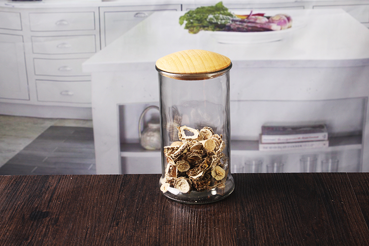 glass jars with lids