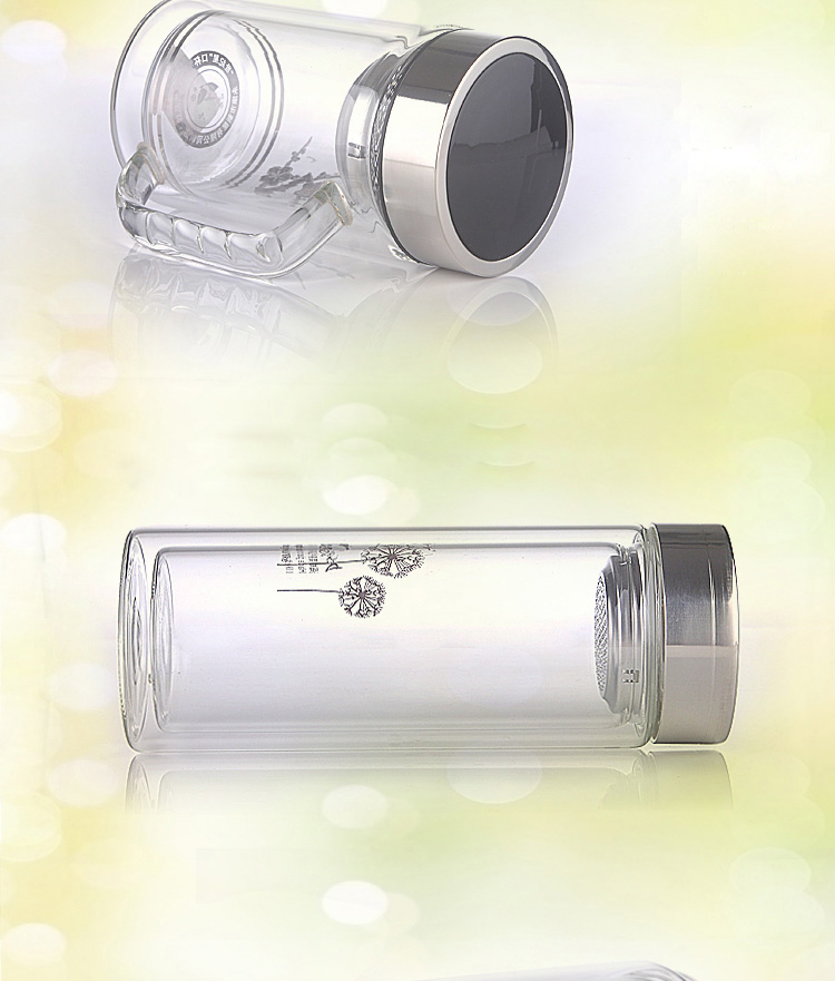 double glass tea cups