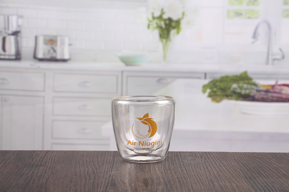 Customized Decal Double Wall Mugs