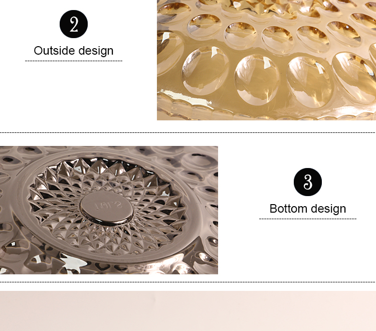 electroplated glass plate