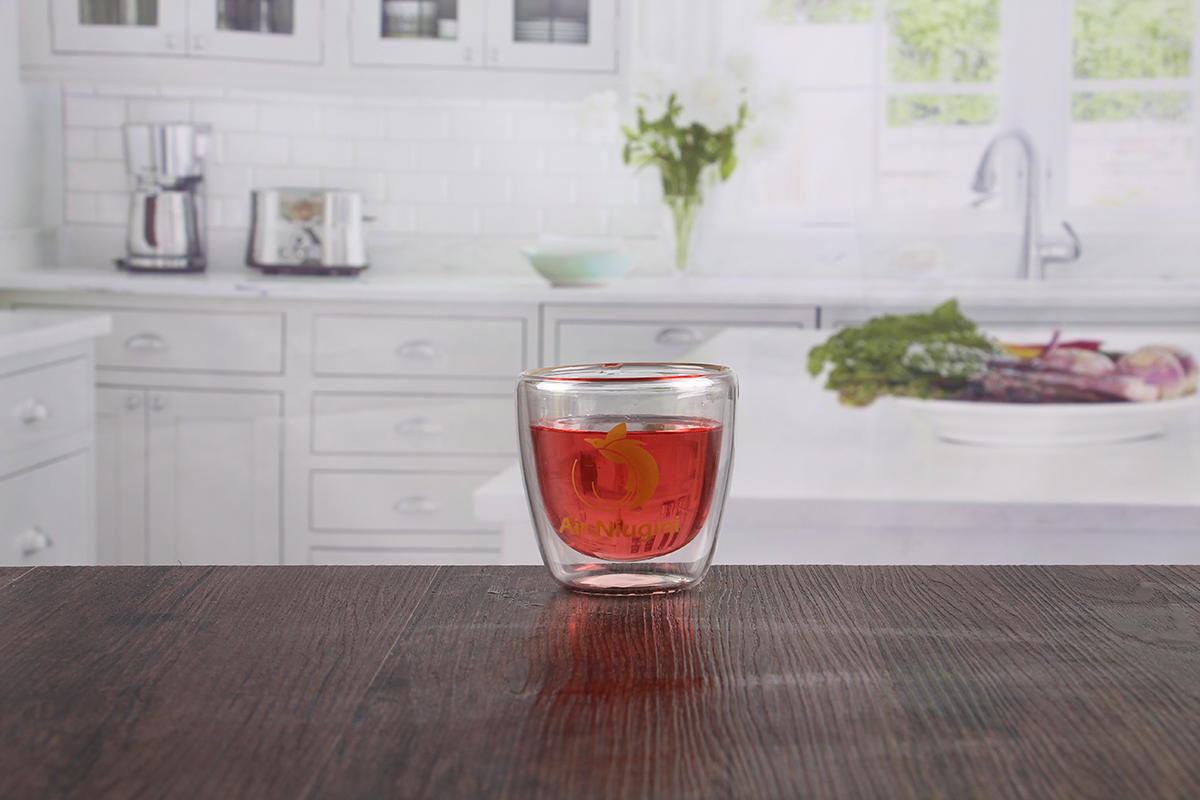 Customized Decal Double Wall Mugs