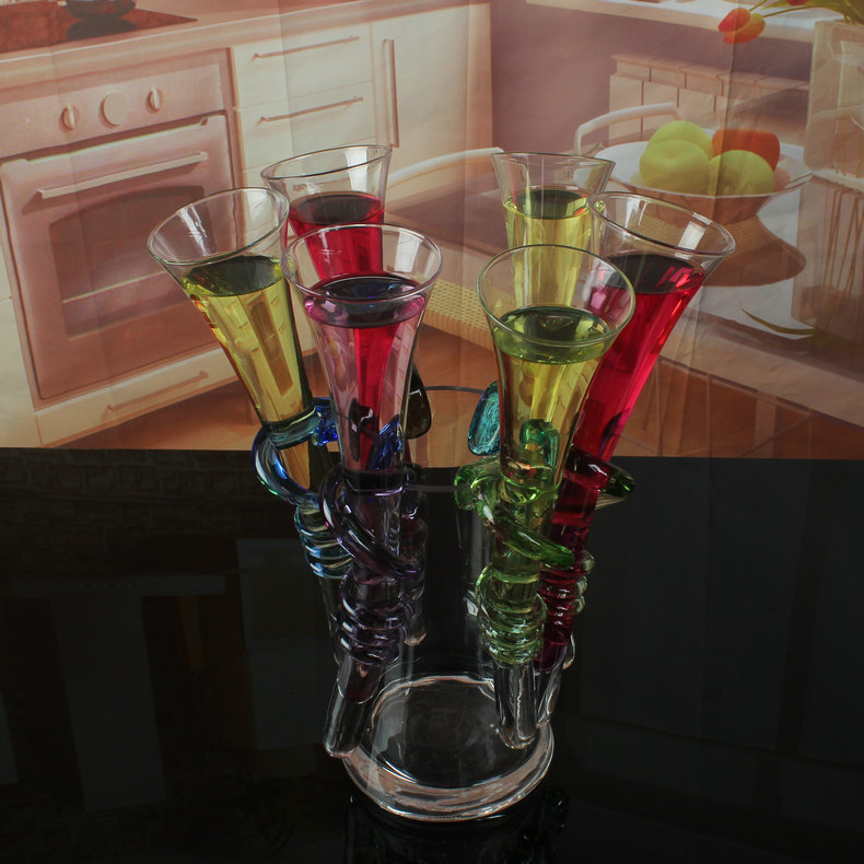 beach champagne glass