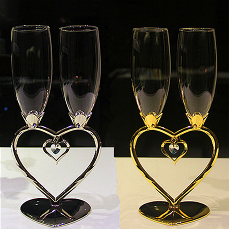 Wedding champagne glass sets