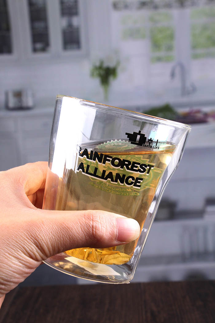 double wall glasses with logo