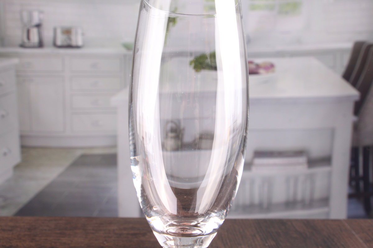 Champagne crystal glasses